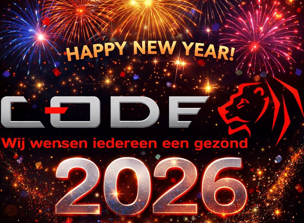 Code Beveiliging B.V. wenst iedereen een veilig, sterk en gezond 2026